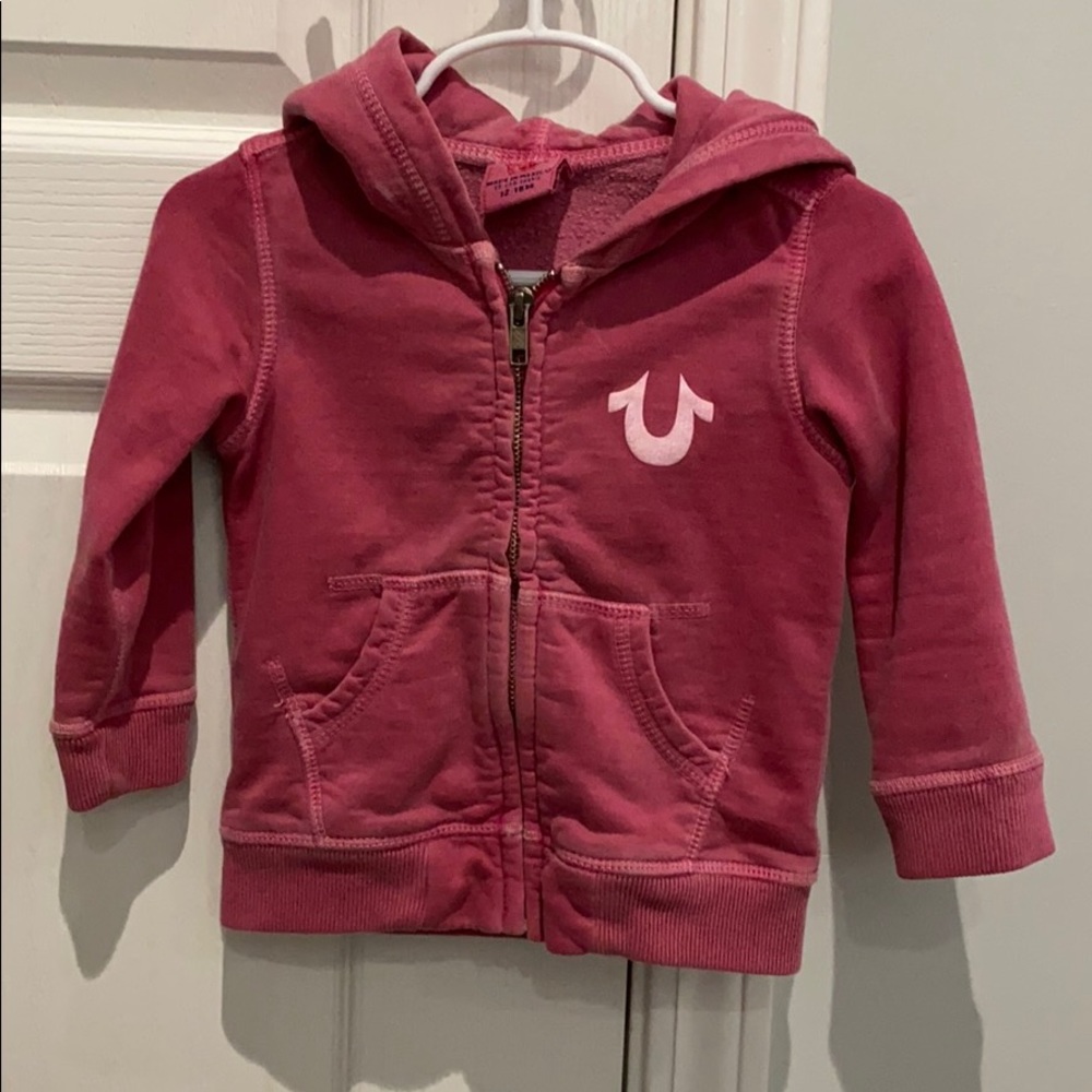 True Religion girl’s jacket size 12-18 months